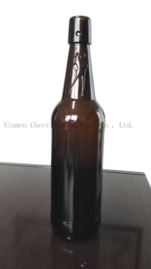 750 ml amber Color HIvje' HIq bottles(pj750-db5801)