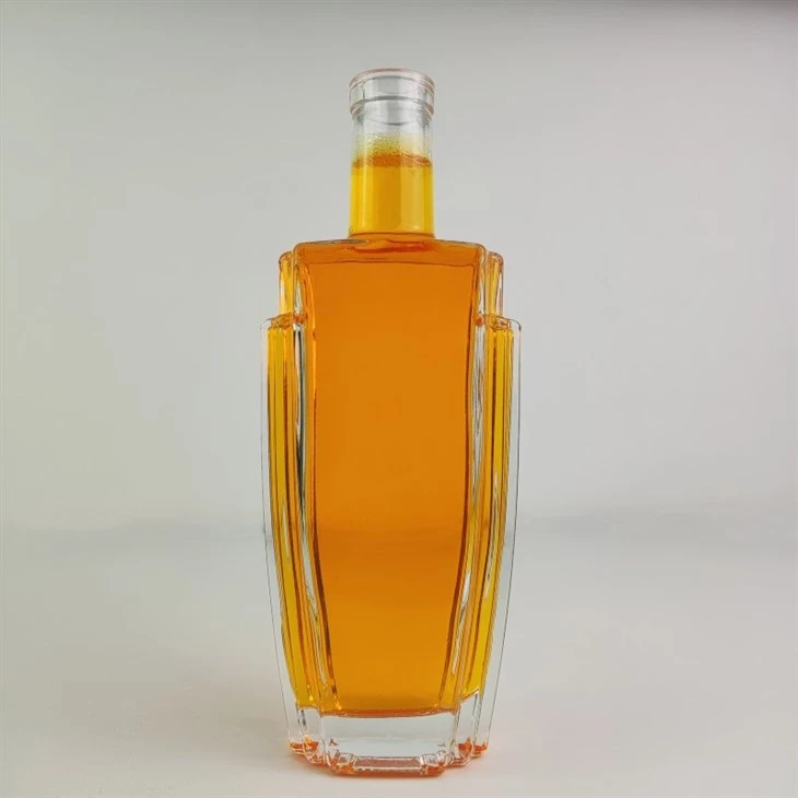 Hot Sale 700ml Crystal Flint áfengisflaska
